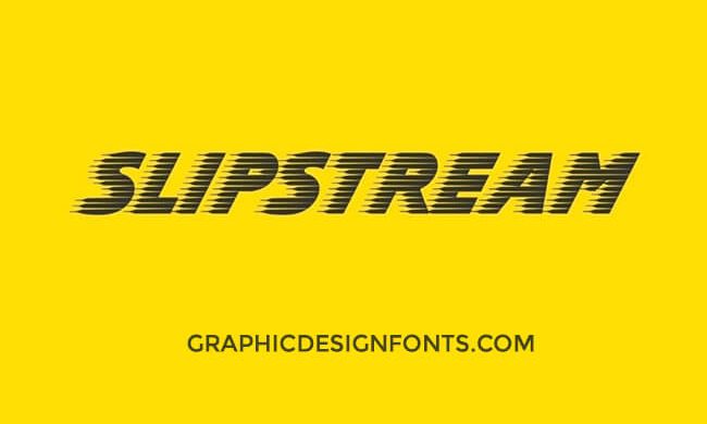 Slipstream Font Family Free Download