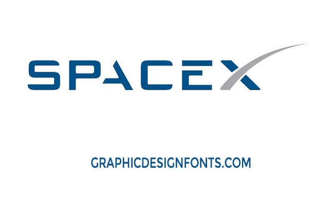 SpaceX Logo Font Family Free Download