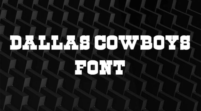 Dallas Cowboys Font Free Family Download