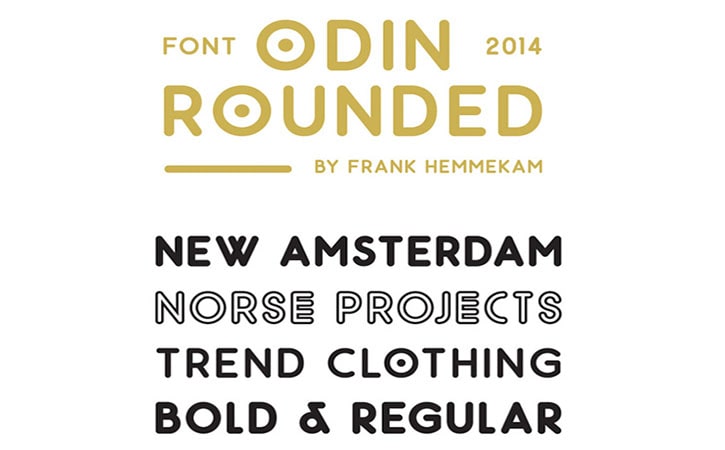 Odin Rounded Font Free Family Download