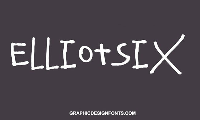 Elliotsix Font Family Free Download
