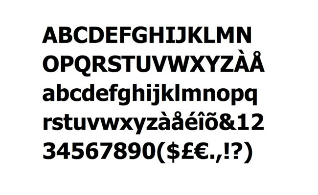 4chan Font Family Download