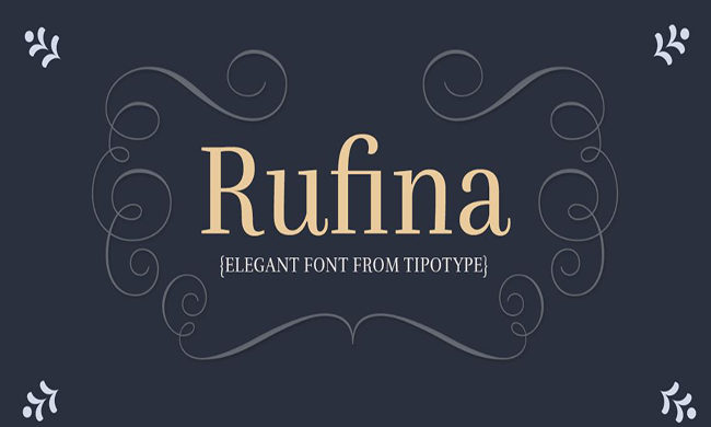 Rufina Font Family Free Download