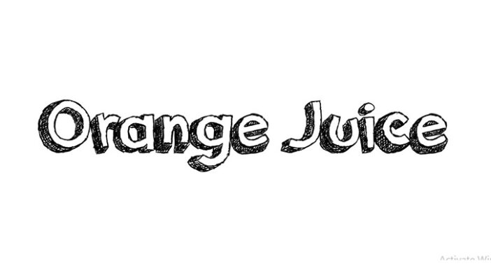 Orange Juice Font Free