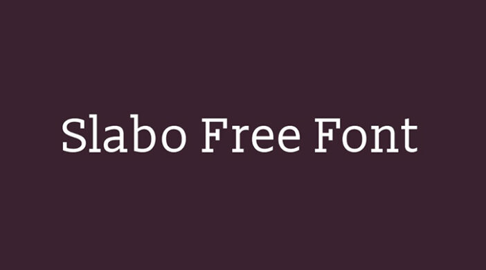 Slabo Font Family Free