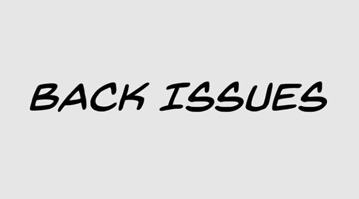 Back Issues Font Family Free
