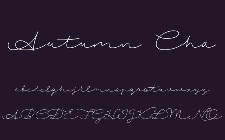 Autumn Chant Font Free Download