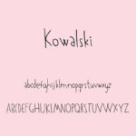Kowalski Font Family Free Download