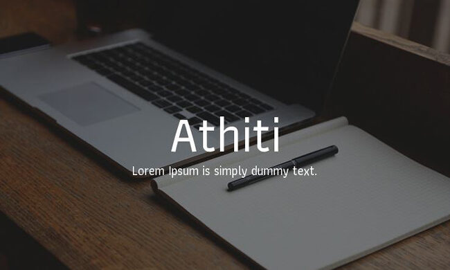 Athiti Font Family Free Download