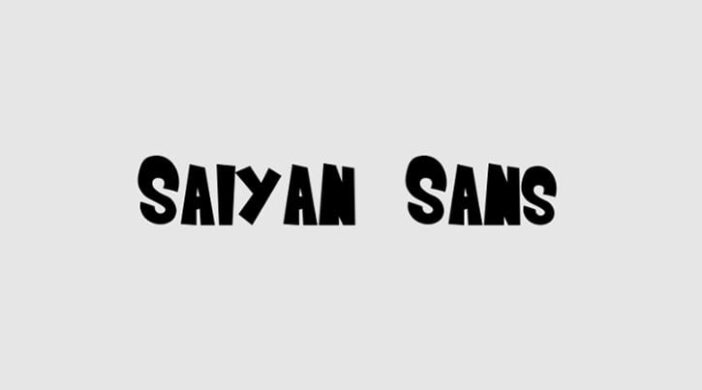 Saiyan Sans Font Family Free Download