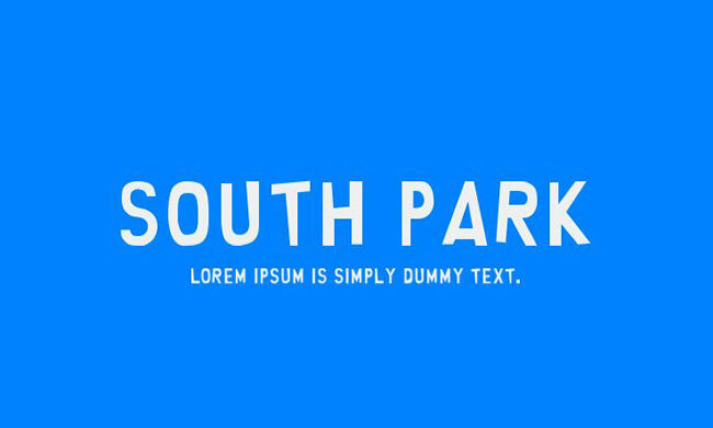 South Park Font Family Free Download