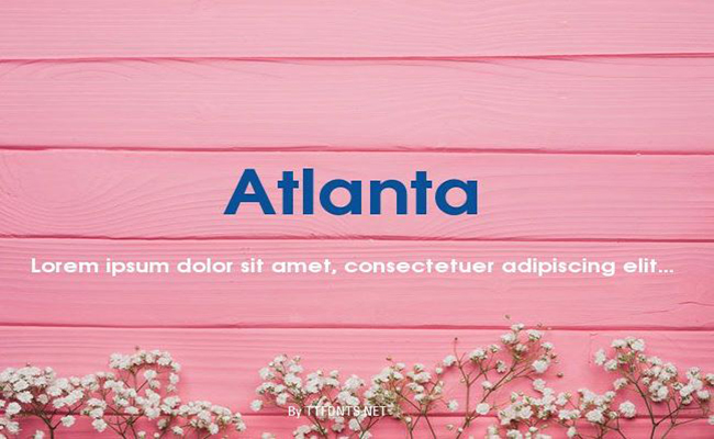 Atlanta Font Free Download