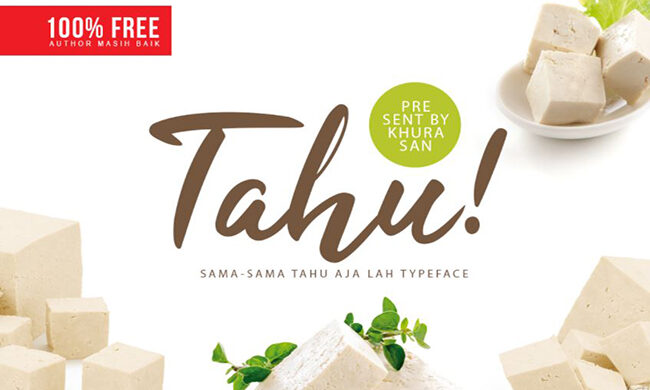 Tahu! Font Family Free Download