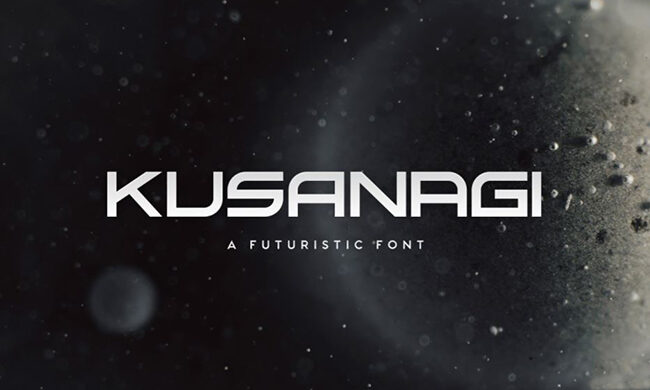 Kusanagi Font Family Free Download