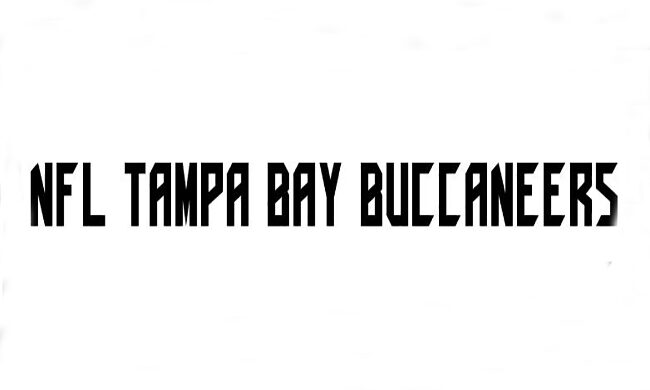 NFL Tampa Bay Buccaneers Font Family Free Download