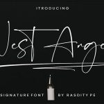 West Angel Font Free Family Download