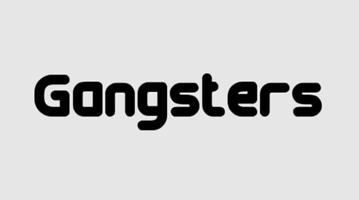 Gangster Font Free Download